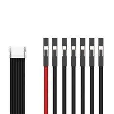 JST-GH to JWT 28AWG 6pins Silicone cable