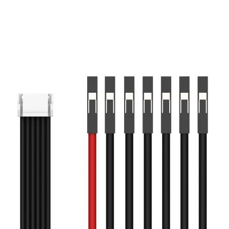 JST-GH to JWT 28AWG 6pins Silicone cable
