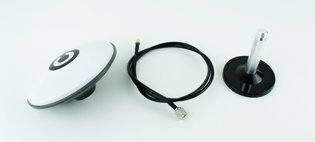 DA910 multi-band GNSS Antenna provides multi-band GPS coverage: L1/L2, GLONASS L1/L2, COMPASS B1/B2/B3 and Galileo E5b/E6 and allow a faster initialization by improving the number of satellites available.